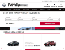 Tablet Screenshot of nissanoflaredo.com